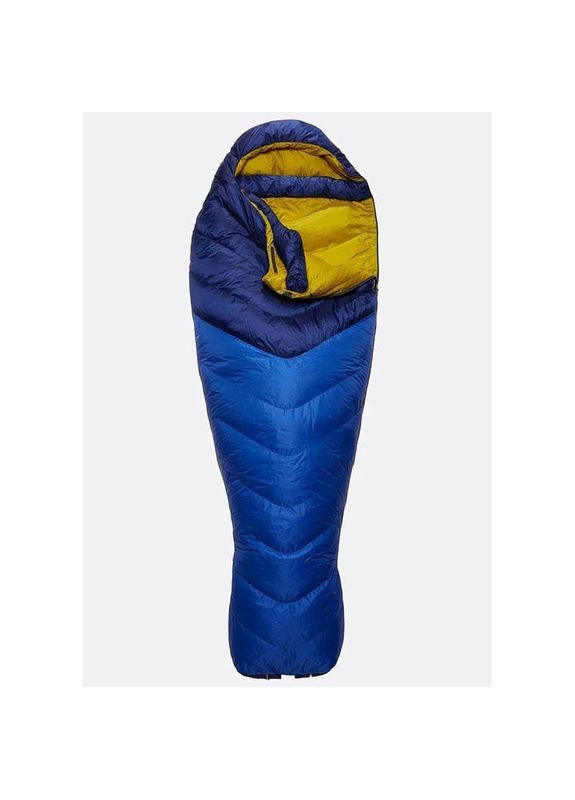 Спальный мешок Neutrino 400 -7°C 185 см Regular Right Zip Nightfall Blue (RB QSM-90-NFB-REG-RZ) Rab (335404841)