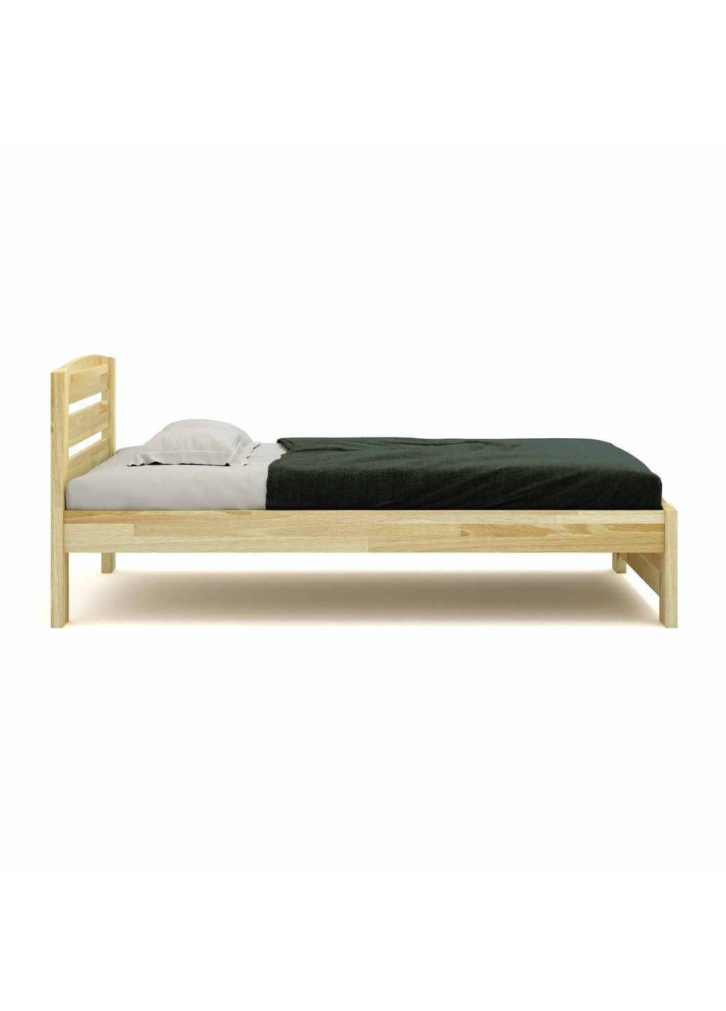 Ліжко Техас бук 90х200 натуральний масловіск Fagus (303724116)