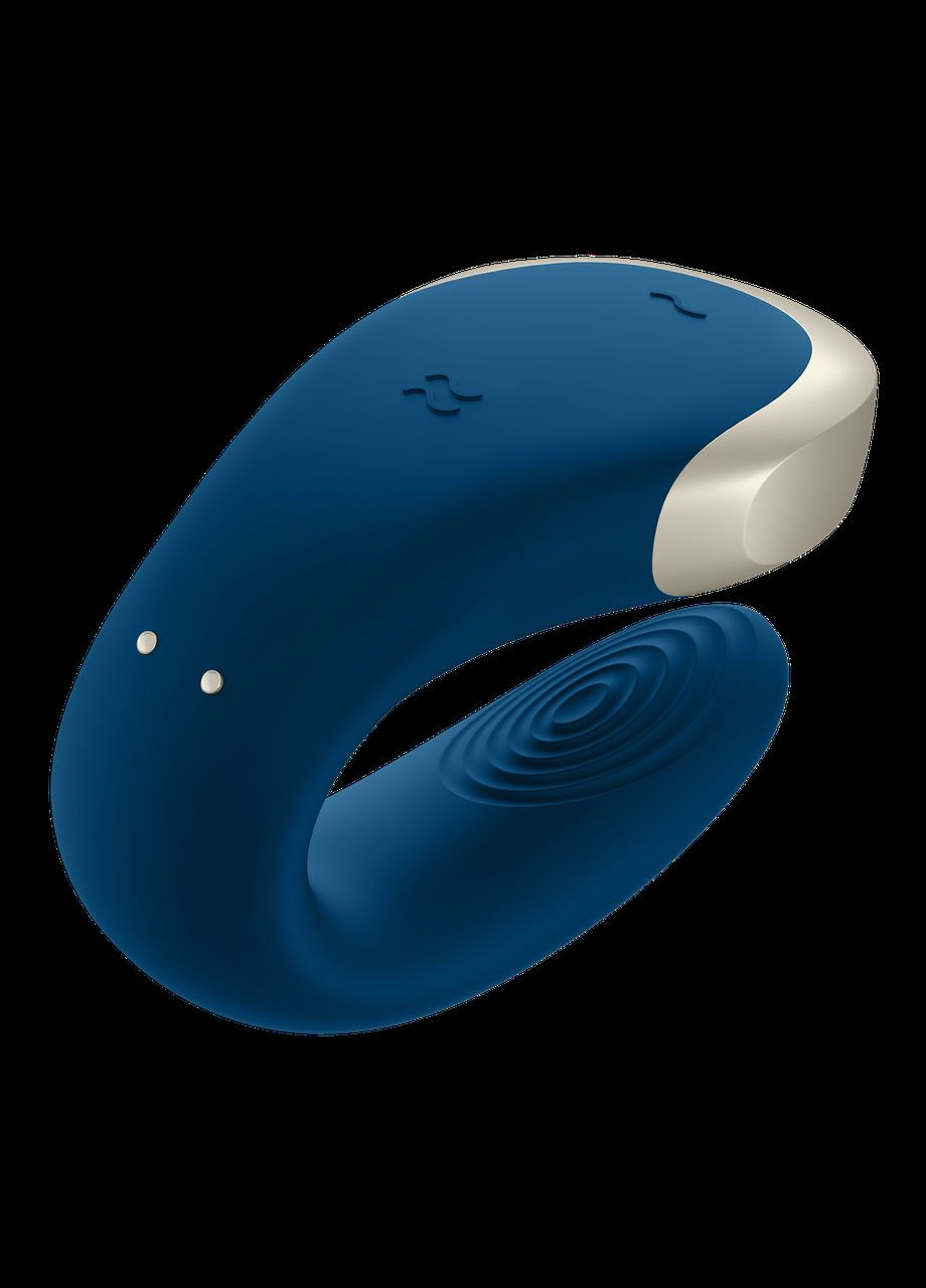 Смарт вибратор для пар Double Love Blue INTERSHOP Satisfyer (341303452)