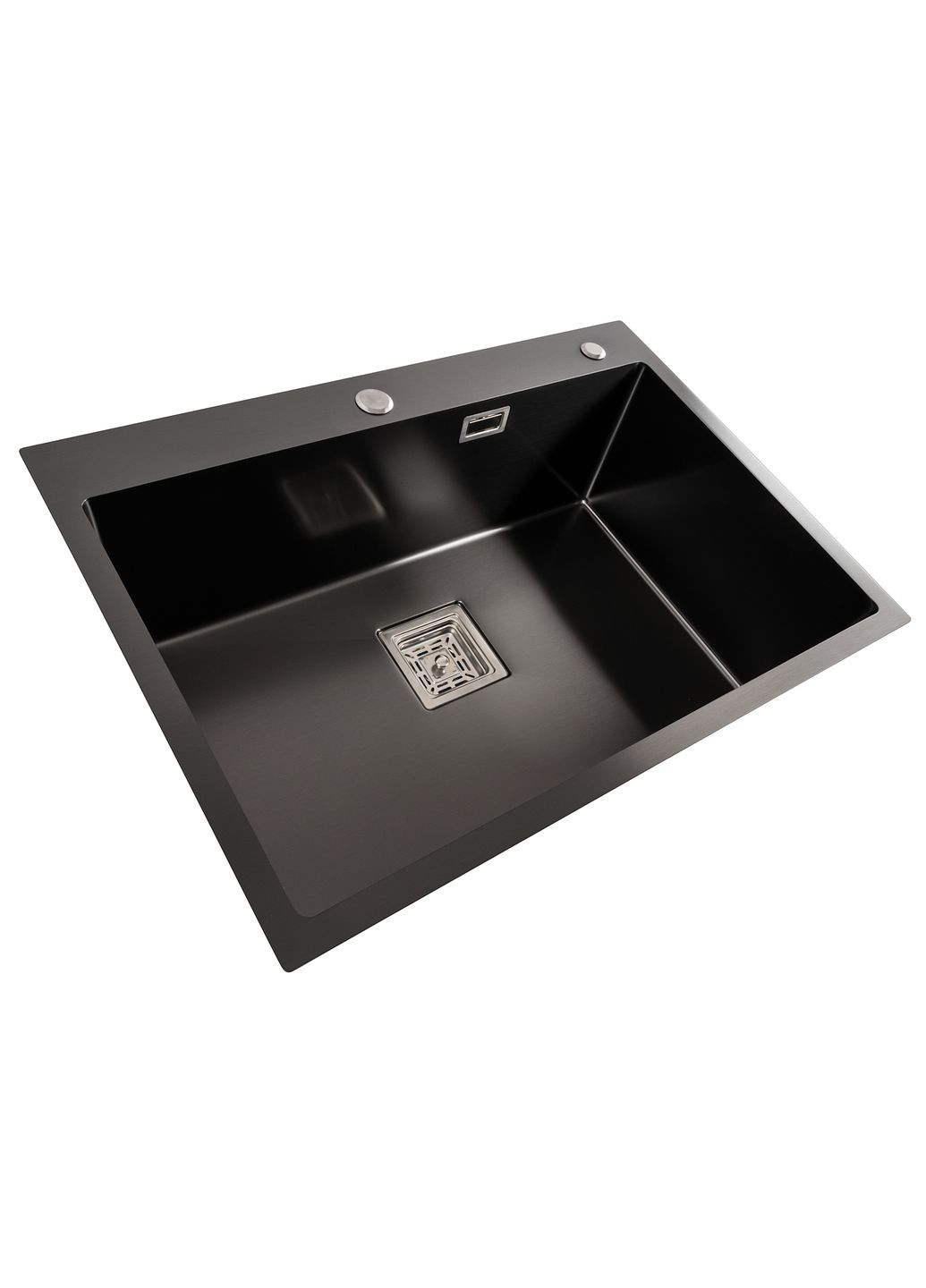 Кухонна мийка Handmade HSB PVD 70*50 чорна Platinum (277697107)