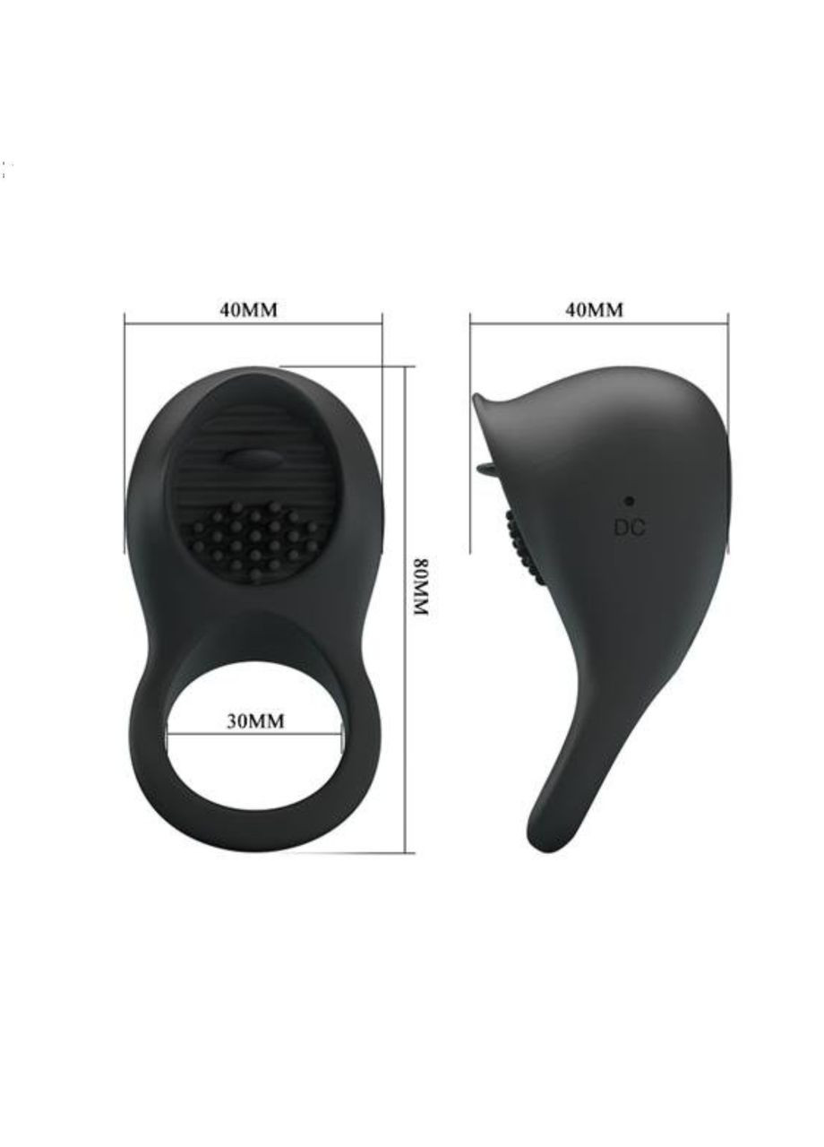 Эрекционное виброкольцо на аккумуляторе Pretty Love "Ring Shacking II" LyBaile (302968563)