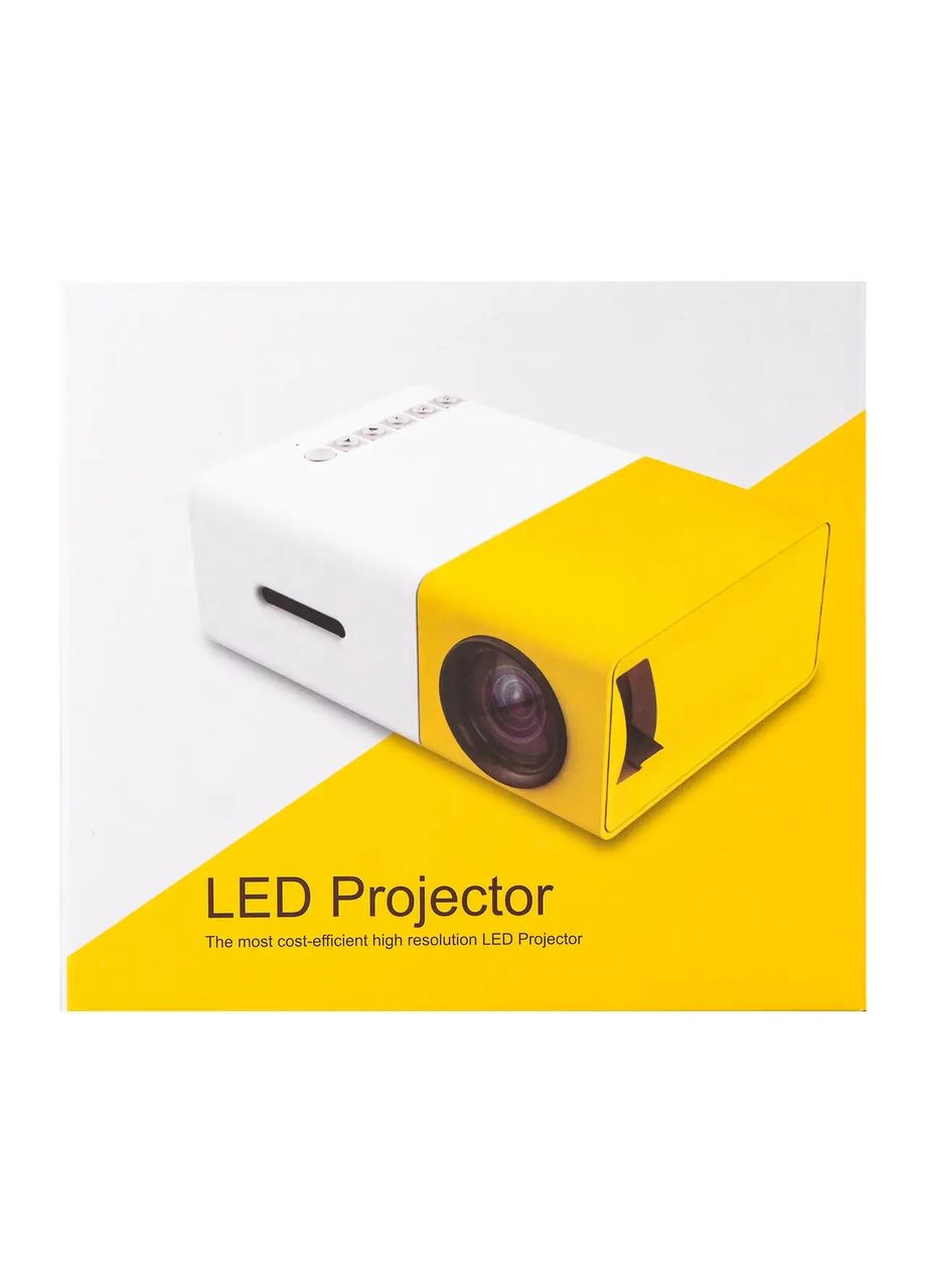 Проектор портативний для дому з вбудованим динаміком HP176094 Smartx (305389809)