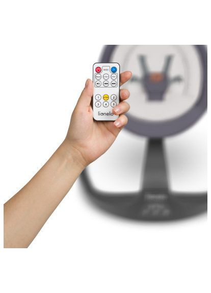 Крісло-гойдалка (LO-) Lionelo Rina grey concrete (369883515)