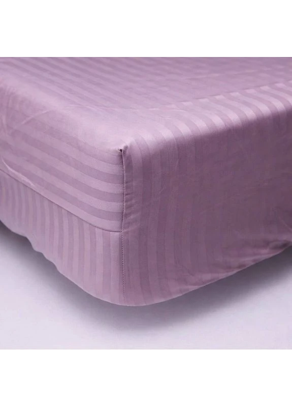 Простирадло на резинці Satin Stripe 90х200х25 см (MS-850005084) Moon&Star Lilac Dust (386595776)