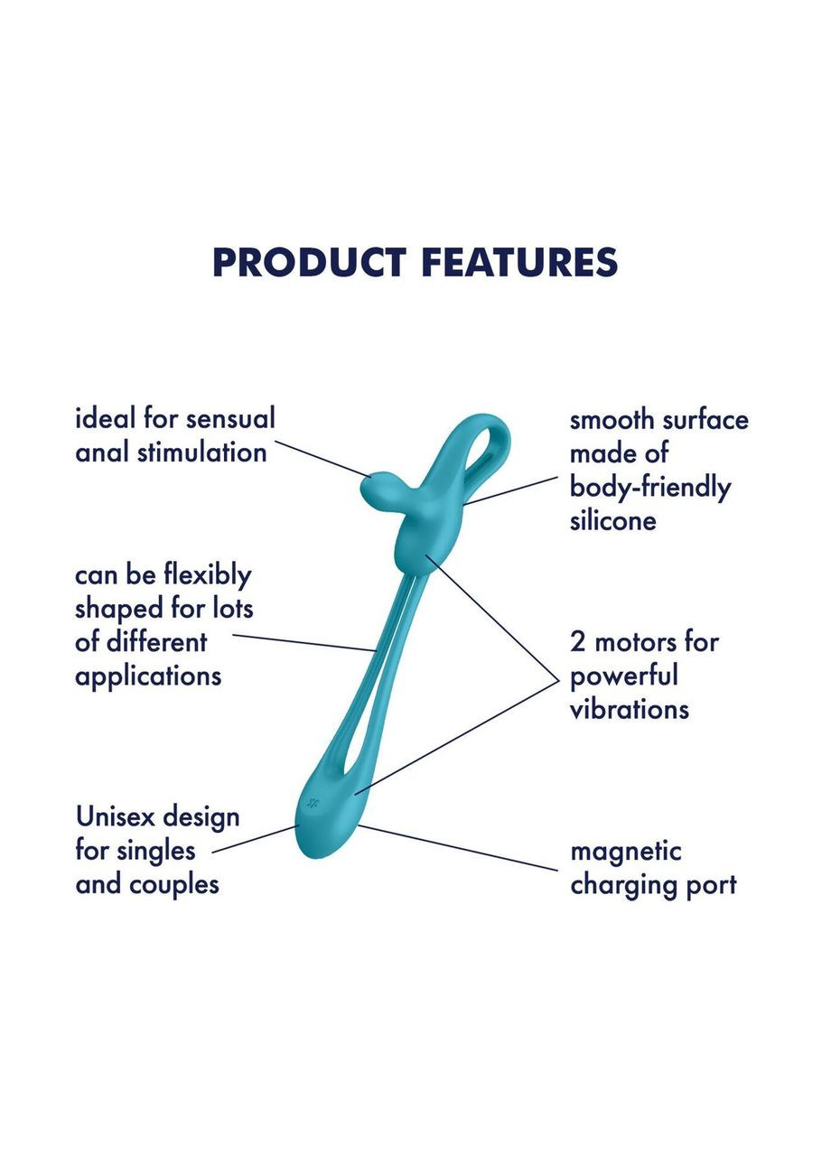 Мультивібратор Plug & Play 1, для неї та для нього, 2 мотори Satisfyer (303885355)