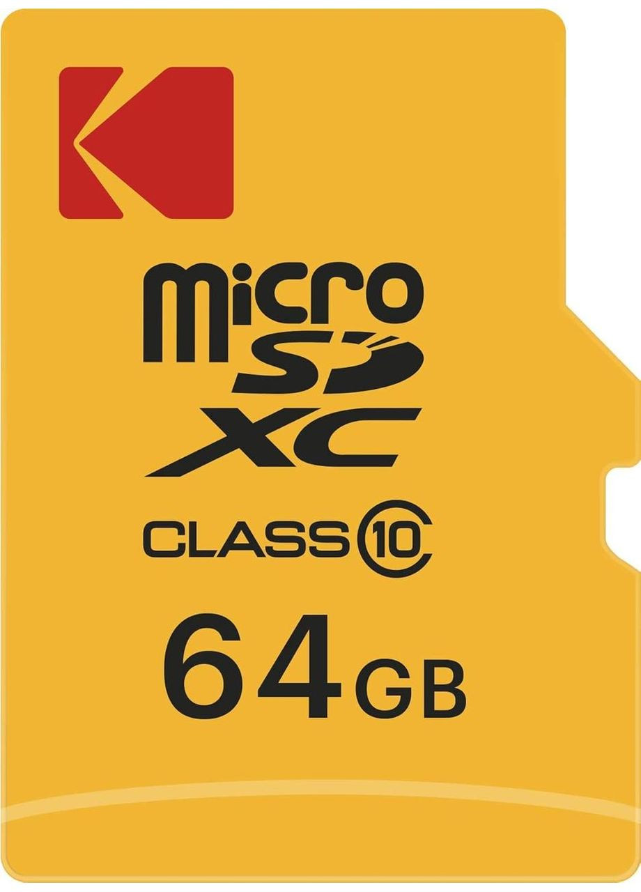 Карта памяти microSDXC 64GB UHS-I U3 V30 A1 Kodak (354827660)