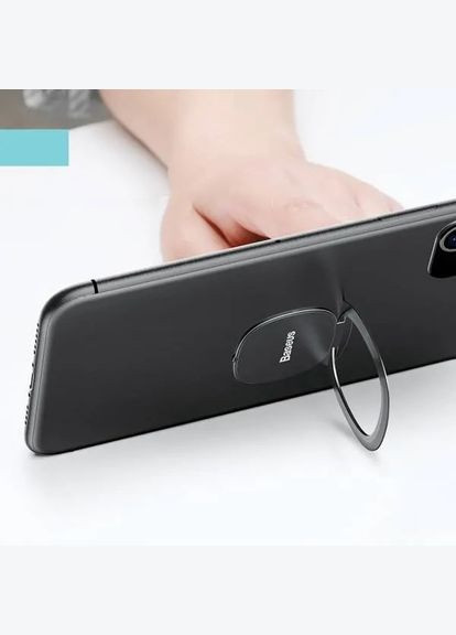 Кільце — тримач Invisible phone ring holder SUYB-0S сріблястий Baseus (301465456)