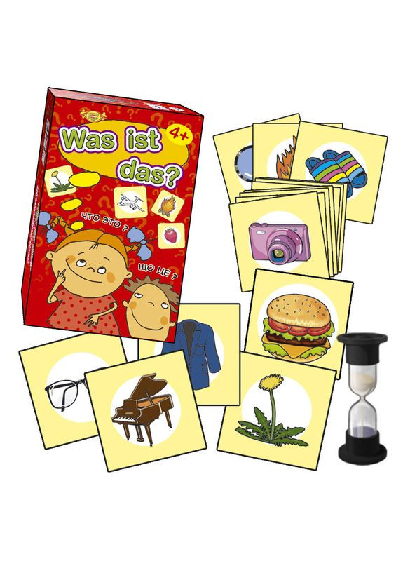 Гра "Was ist das?" (Що це?) (МКЕ0508) MKE0508 Майстер (306436441)