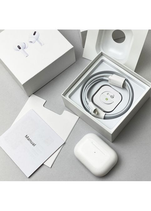 Бездротові навушники Pods білі вакуумні навушники для музики та дзвінків блютуз навушники EX Pro (372460012)