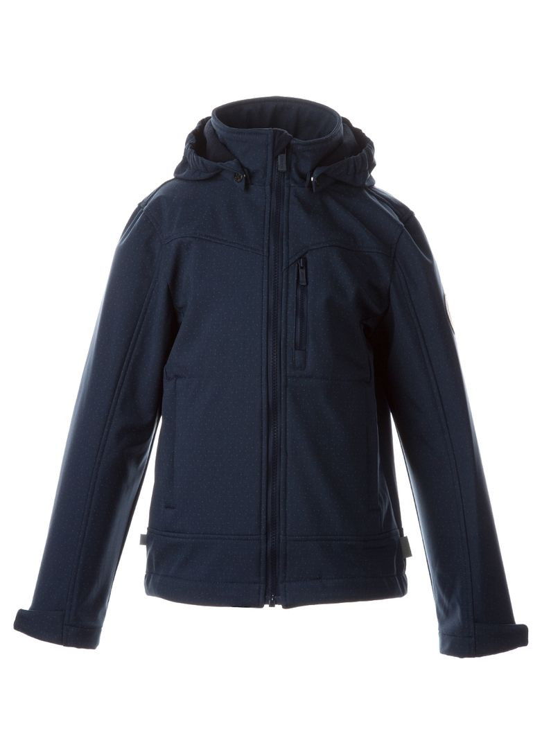 Темно-синя куртка akiva, р.134, темно-синій Huppa 18490000-10286-134