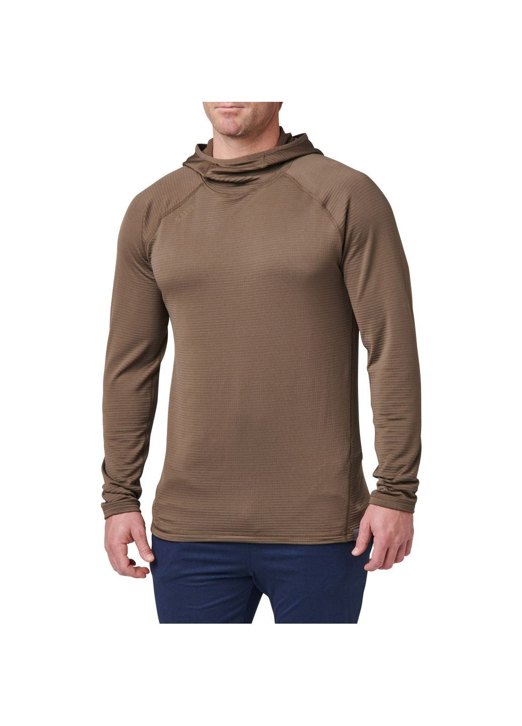 Термореглан Stratos Long Sleeve Hoodie Major Brown 5.11 Tactical (315822880)