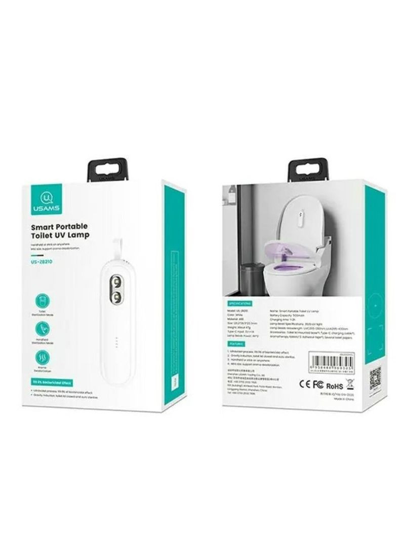 Ультрафиолетовый стерилизатор USZB210 Smart Portable Toilet UV Lamp ZB210XDH01 USAMS (280876720)