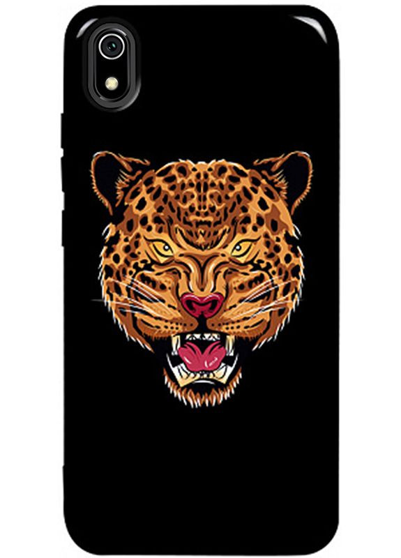 Чехолнакладка Pure TPU 2mm Print Case Xiaomi Redmi 7A #27 Leopard Black Toto (301784299)