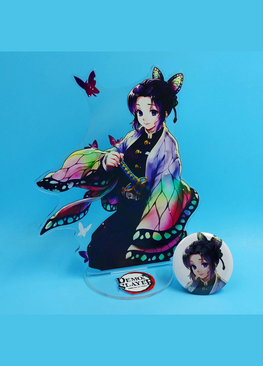 Акрилова колекційна фігурка Клинок, що розсікає демонів Demon Slayer: Kimetsu no Yaiba Шинобу Кочо No Brand (348357791)