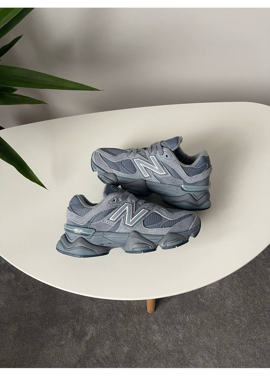 Індиго Осінні кросівки чоловічі і жіночі new balance 9060 vintage indigo | нью беланс 9060 індиго No Brand
