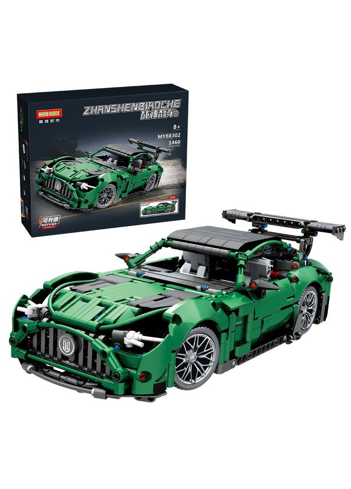 Конструктормашина Mercedes Benz notr green goblin от Technic 1460 деталей автомобиль суперкар гиперкар MoYu (306446991)