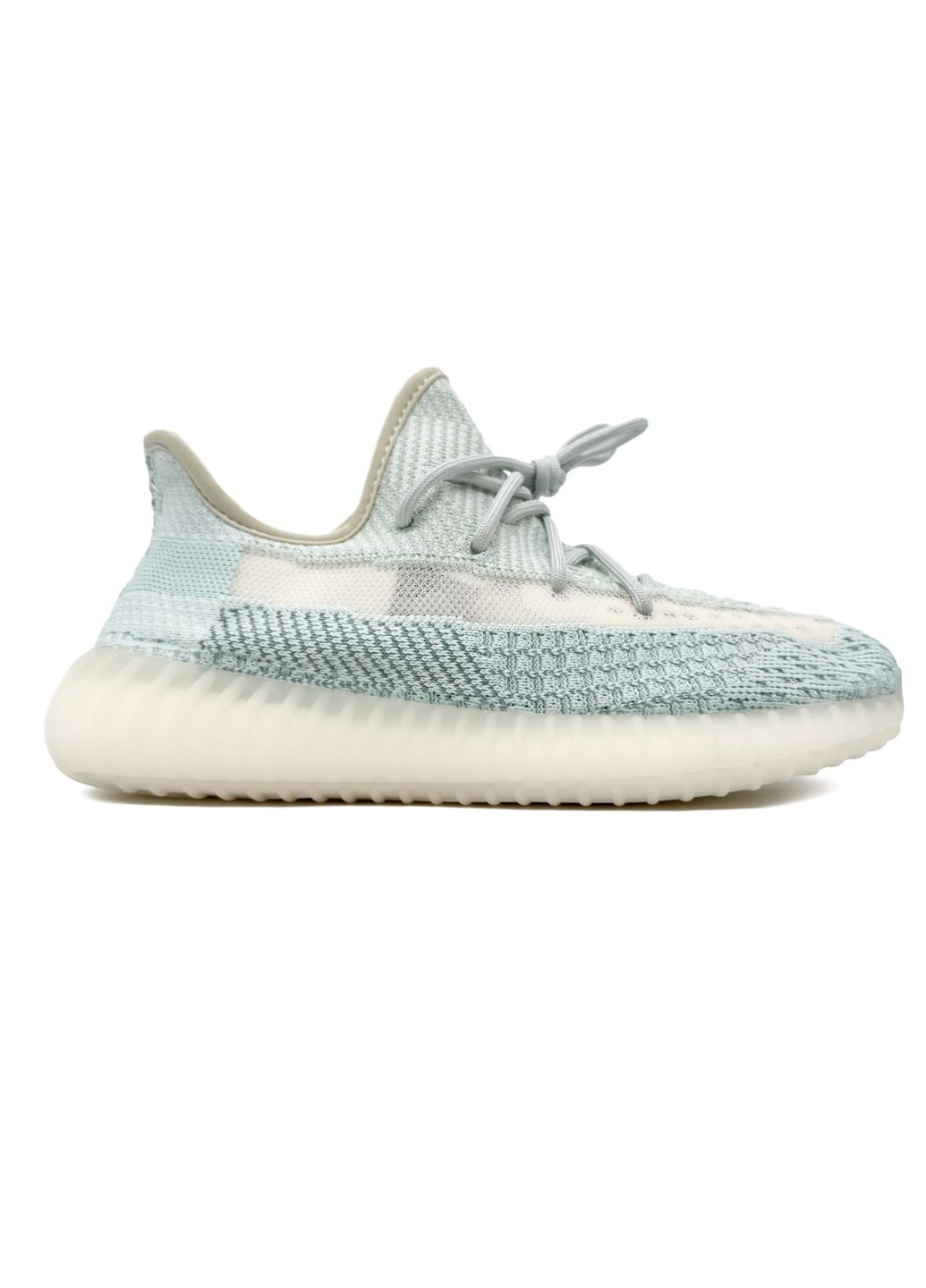 Белые демисезонные кроссовки мужские adidas yeezy v2, cloud white адидас изи буст No Brand
