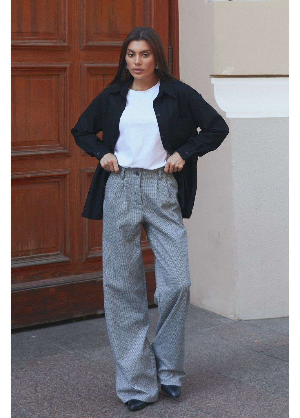 Черная рубашка Seventeen