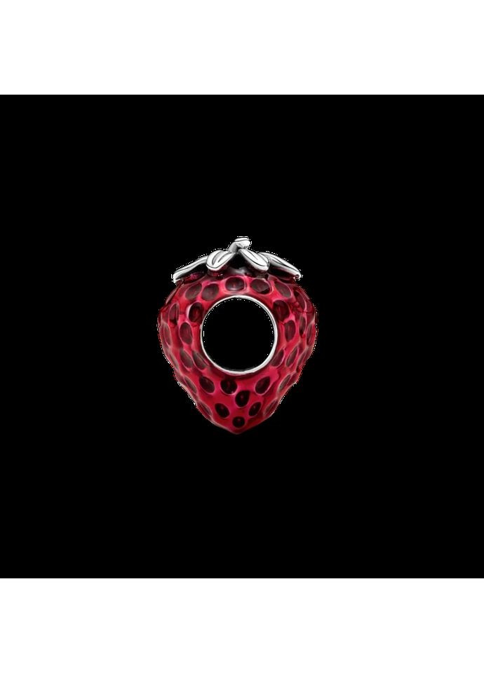 Срібний шарм для браслета Пандора "Полуниця" 791681C01 Kabluchka (355344342)