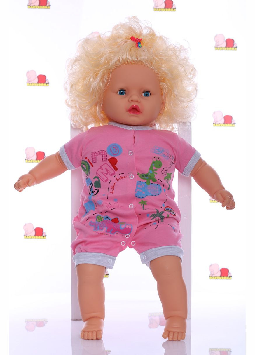 Пісочник з боді для дівчинки дракон рожевий інтерлок 74 см (27116) BABYKROHA (297200447)