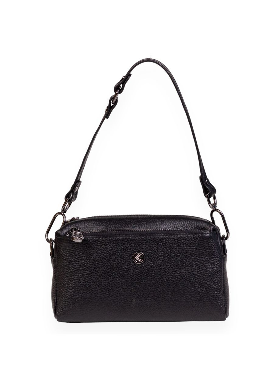 Женская сумка кросс-боди 40125-37-1 кожаная черная Eminsa (276003342)