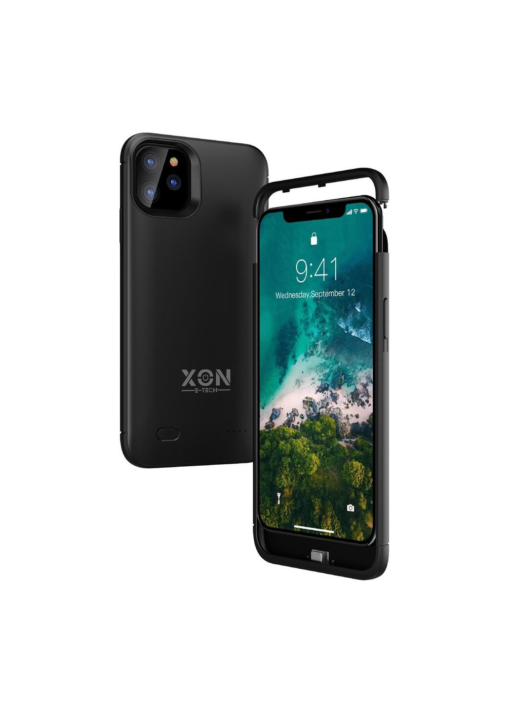 Чохол-акумулятор XON PowerCase для iPhone 11 Pro Max 6200 mAh Black XON E-Tech (293242225)