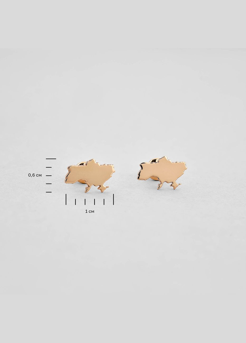 Серьги Мы с Украины Minimal (338794402)