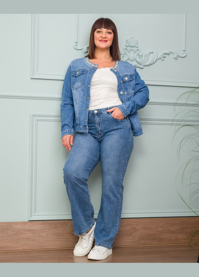 Джинсы MG GD 1257 Alenka Plus - (354699859)