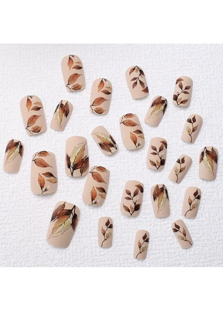 Накладные ногти, набор 24 шт. No Brand (372114464)