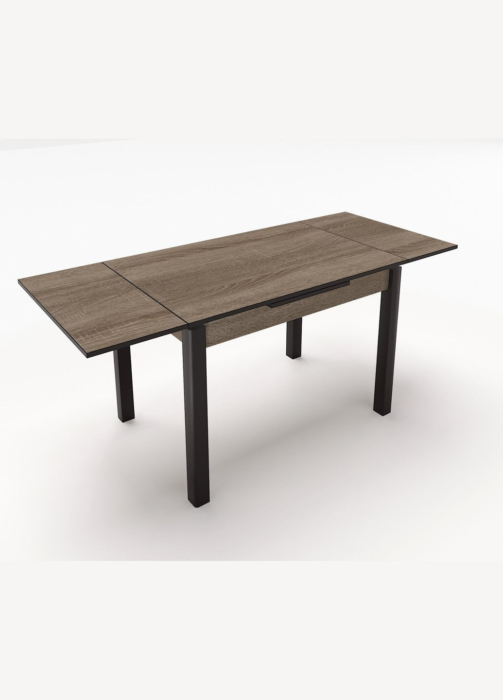 Стіл обідній розкладний Марсель 900 Венге/Дуб сонома трюфель (10000078) Fusion Furniture (341525667)