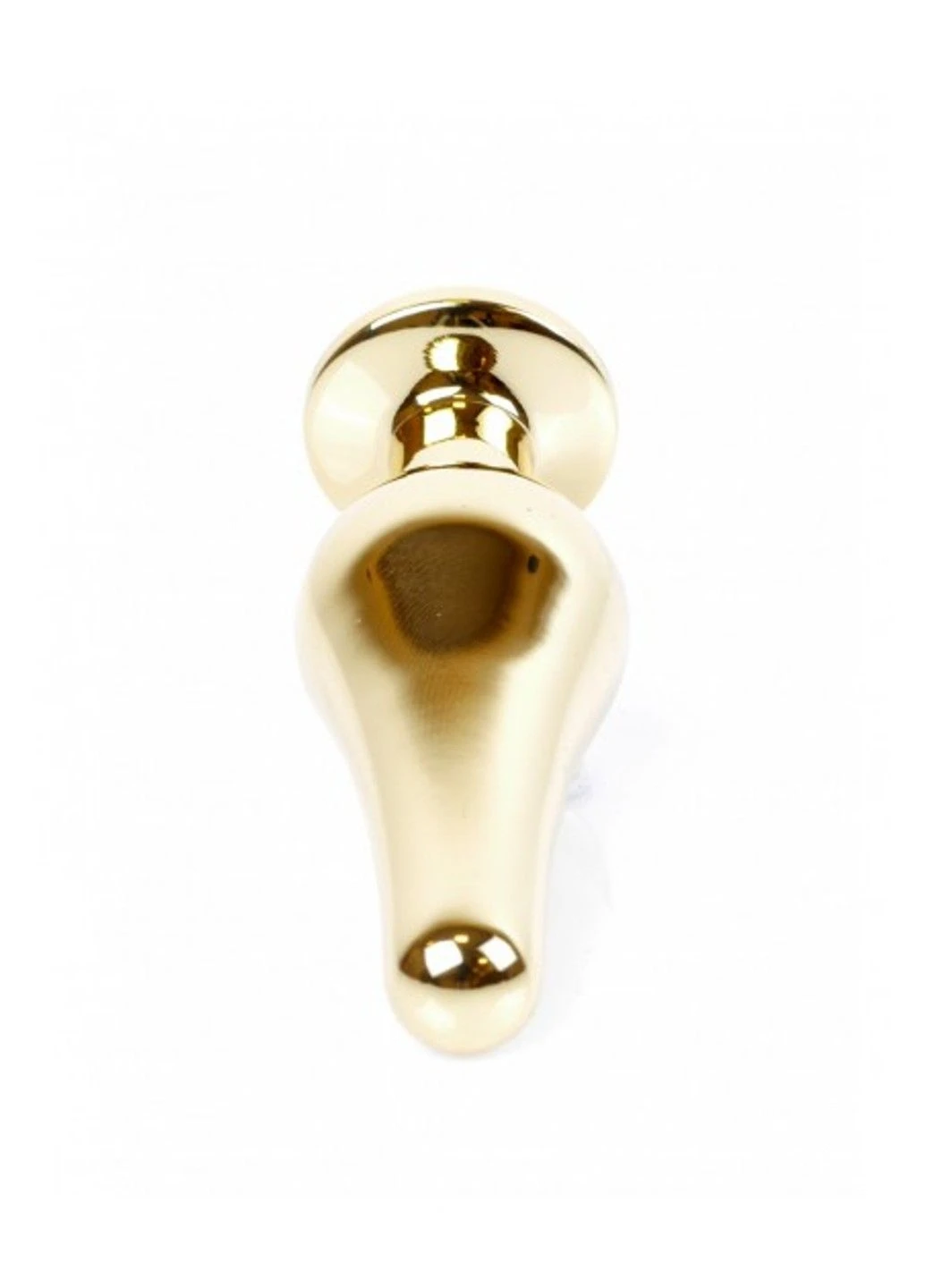 Анальная пробка с розовым камнем Plug-Jewellery Gold BUTT PLUG-Rose Boss Series (333713493)