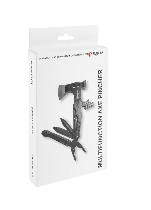 Мультитул Молоток Сокира Axe Pincher 14 в 1 Черный MBT-PNC Mamba Tac (342966524)