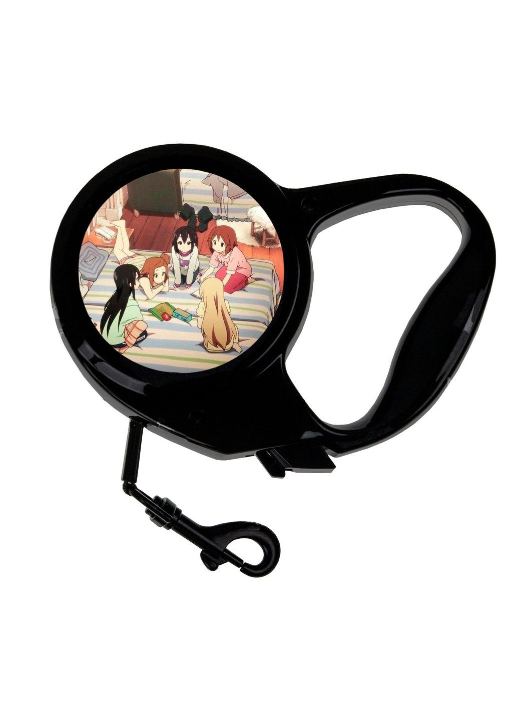 Повідець-рулетка для тварин із принтом Аніме Кей-Он #0009 3 м чорний No Brand (309159126)