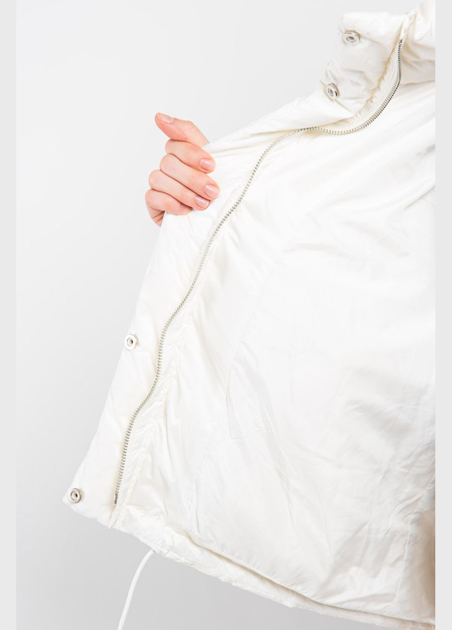 Белая демисезонная куртка Modna KAZKA