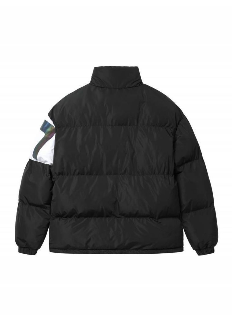 Чорна куртка демісезон,чорний з принтом, Glo-Story