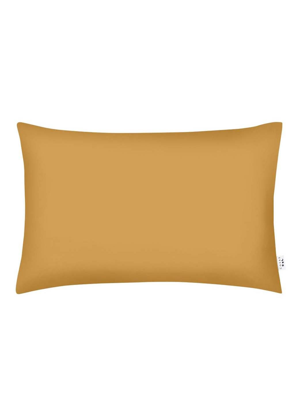 Двоспальна постіль з простирадлом на гумці Curcuma CS7 180х220 см Cosas (307474426)