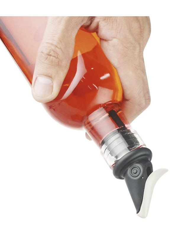 Набор 2 стеклянных бутылок Grey для масла и уксуса 2х500мл, крышка с дозатором Fissman (372171262)