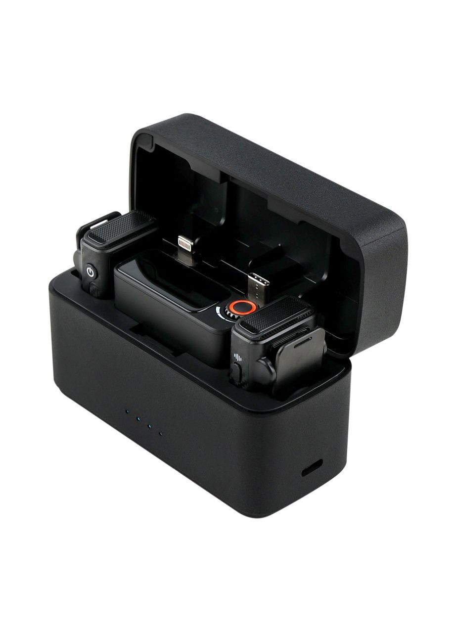 Бездротовідна петлична система M15 з AI-шумопридушенням для телефона та камери No Brand (373415471)