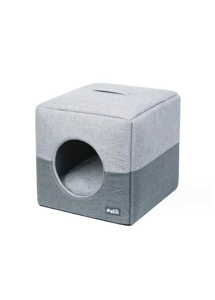 Мягкий домик-Лежак для домашних животных собак и кошек Pet Fang Fang 34*36*35 см No Brand (306554593)