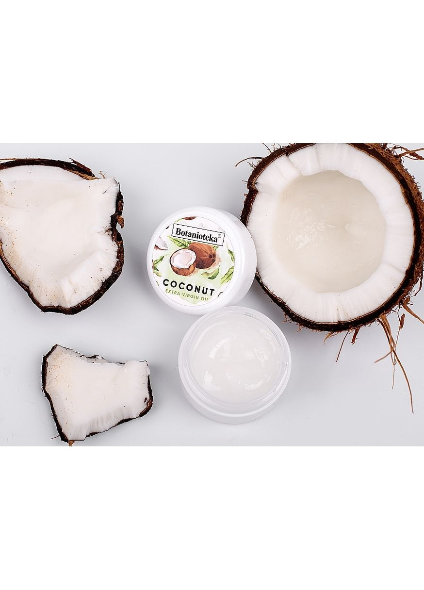 Кокосова олія натуральна для волосся й тіла Coconut Oil Extra Virgin 120ml (859939-31016491) Botanioteka (369125572)