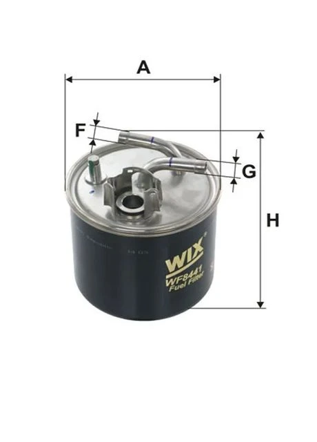 ФИЛЬТР топлива WF8441 WIX Filters (342412466)