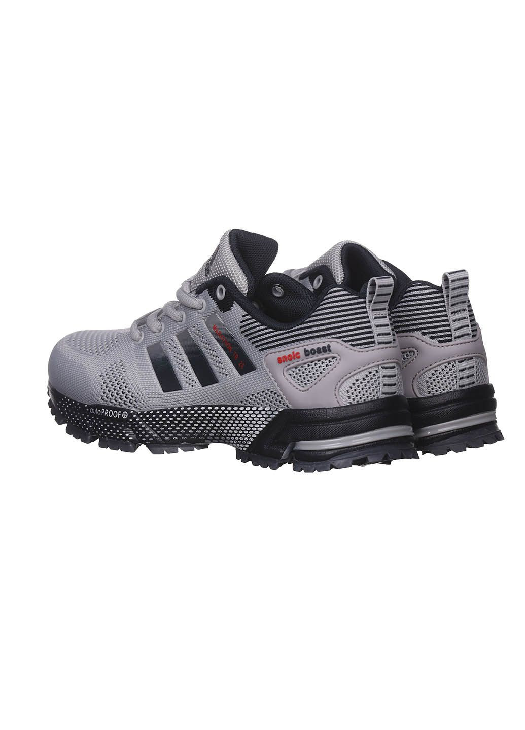 Женские кроссовки с текстиля 4934G-1 Classica серые демисезоны (322167485)