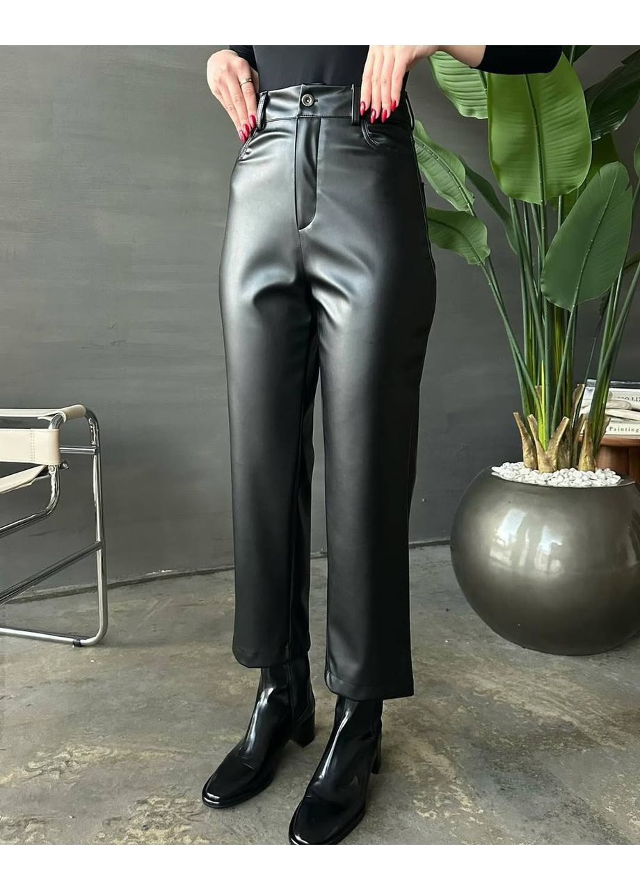 Штани з еко-шкіри No Brand (370547441)