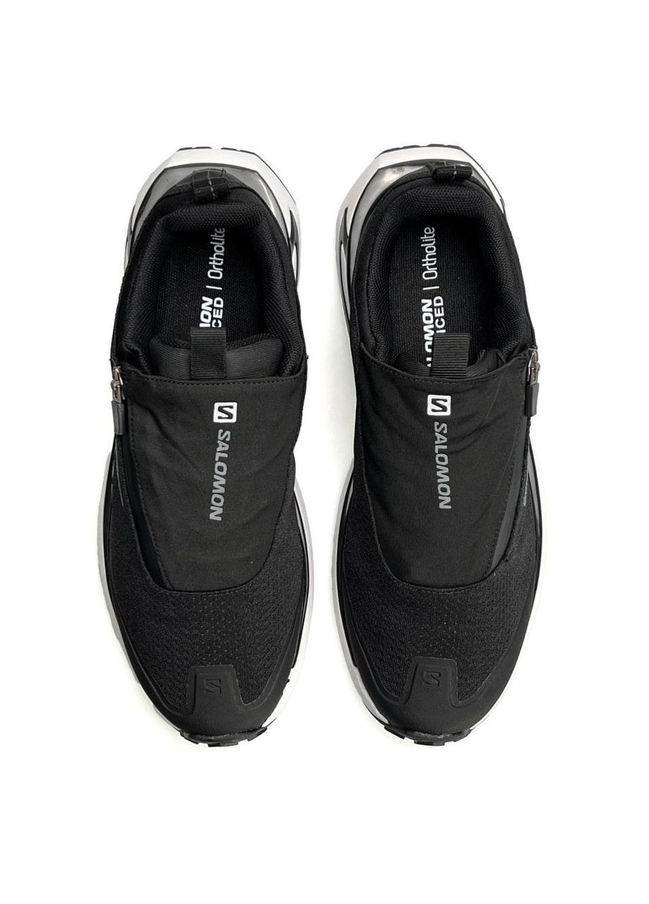 Черные демисезонные кроссовки мужские salomon No Brand Odyssey Elmt Advanced Black White