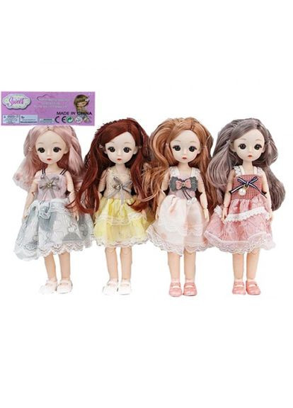 Кукла игровая шарнирная DJ12219 29 см No Brand (364757746)
