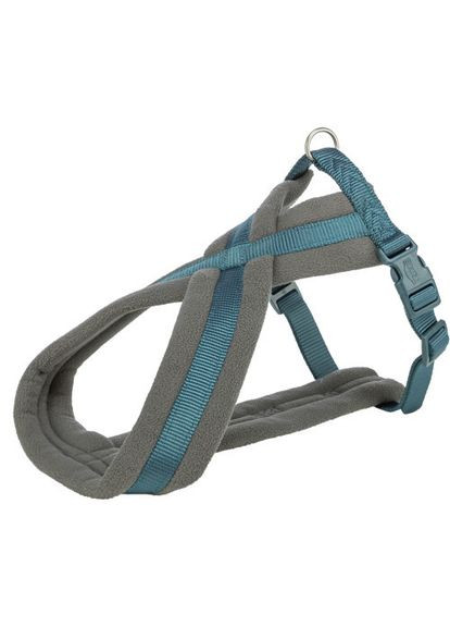 Шлея Premium туристична для собак S–M 40–70 см 20 мм синьо-зелена (*) Trixie (322590346)
