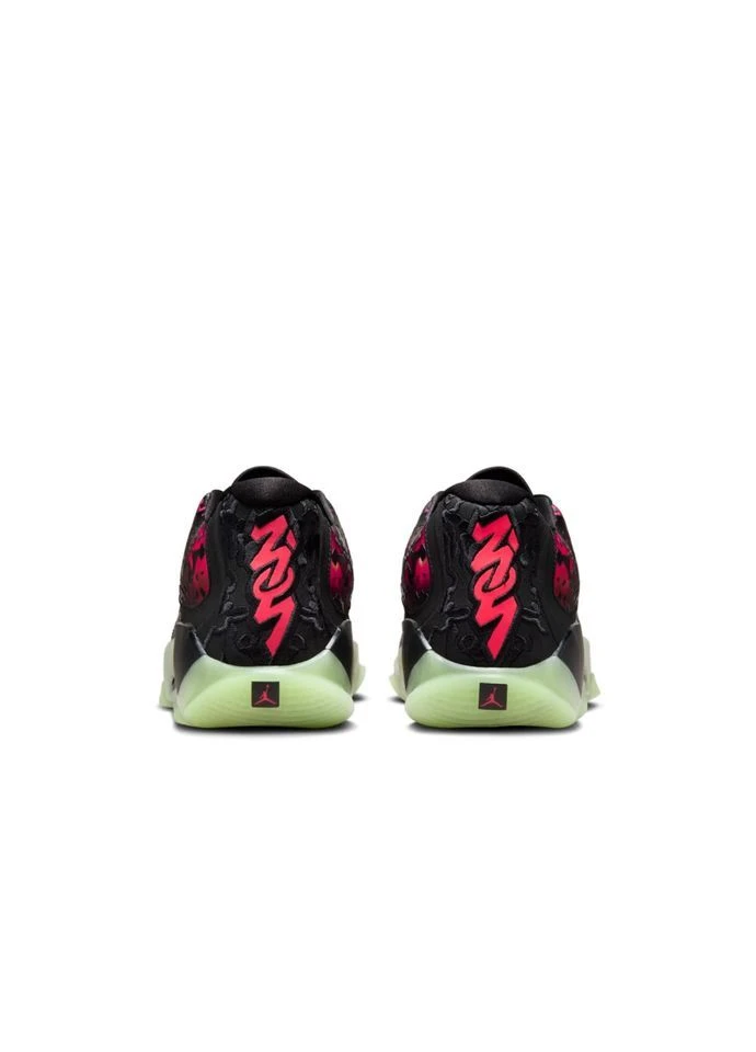 Комбіновані кросівки air zion 3 black/violet демісезон Jordan
