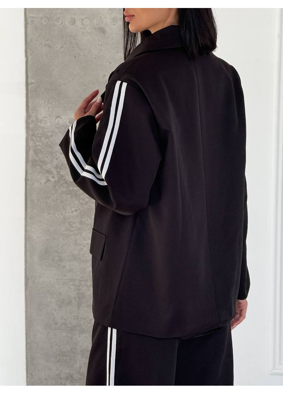 Костюм (пиджак, брюки), цвет Черный Fashion (361668303)