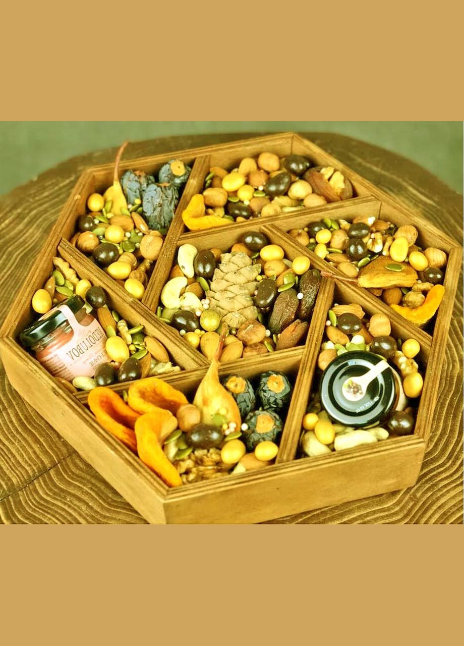 Менажница из дерева Элотес карри (МЕН-001803) No Brand (327869257)