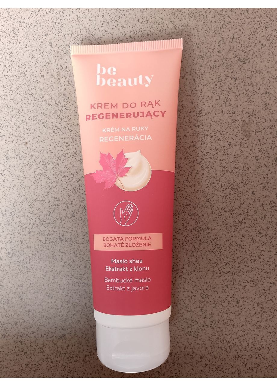 Крем для рук Bebeauty 125мл. регенерирующий Biedronka (364859076)